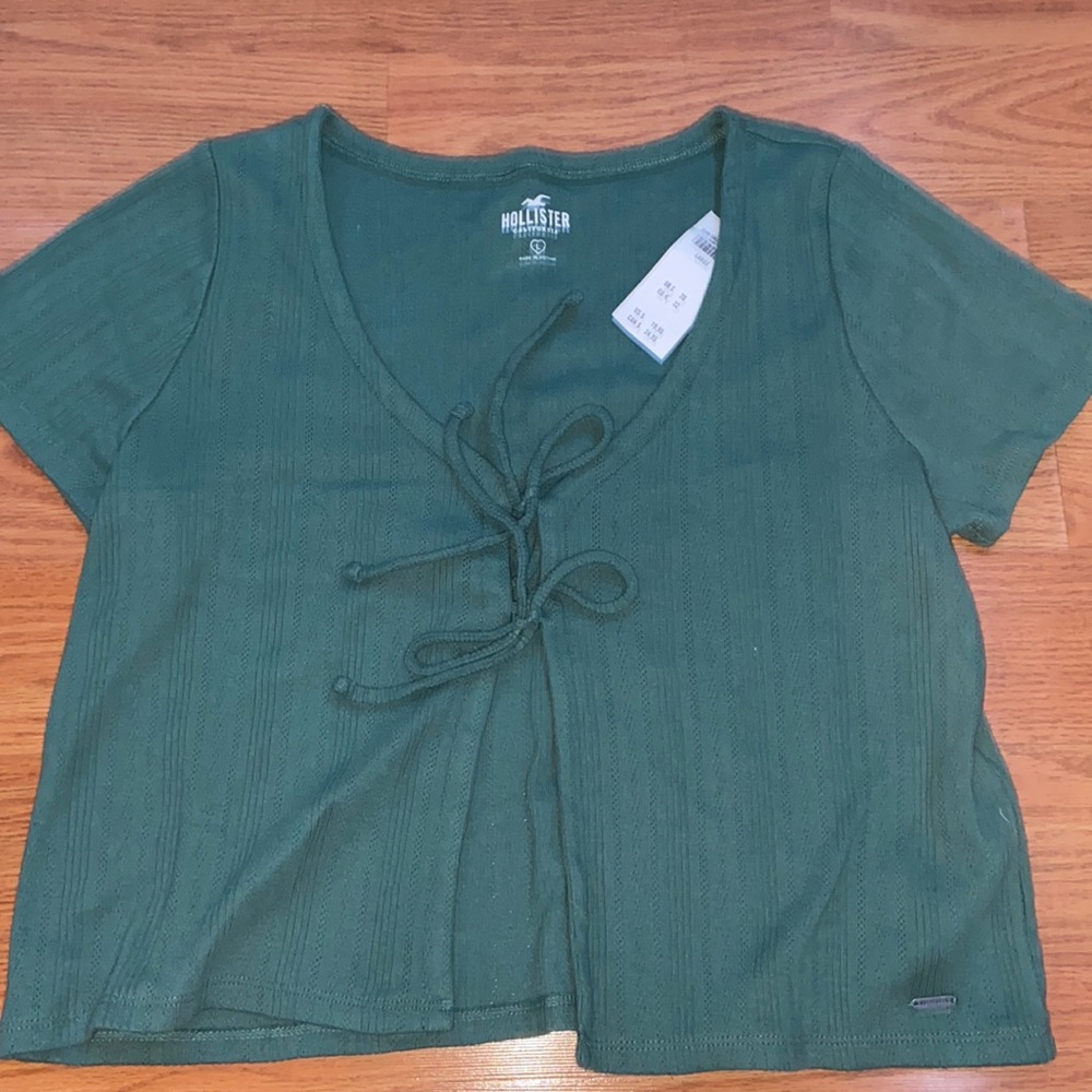 Tie front top